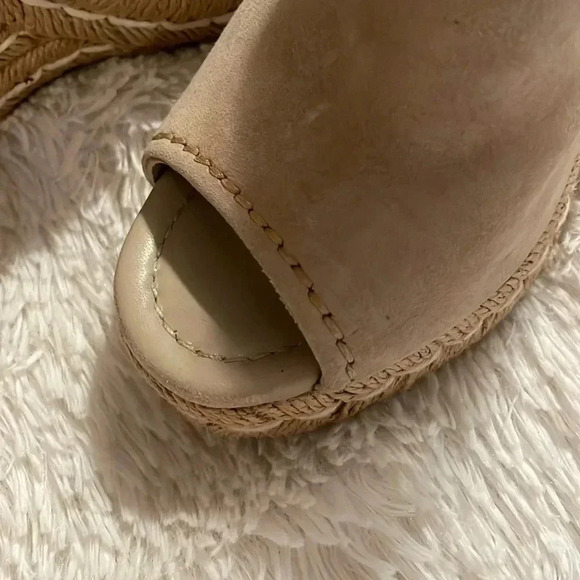 Prada suede espadrille’s neutral sandals shoes - Picture 15 of 17